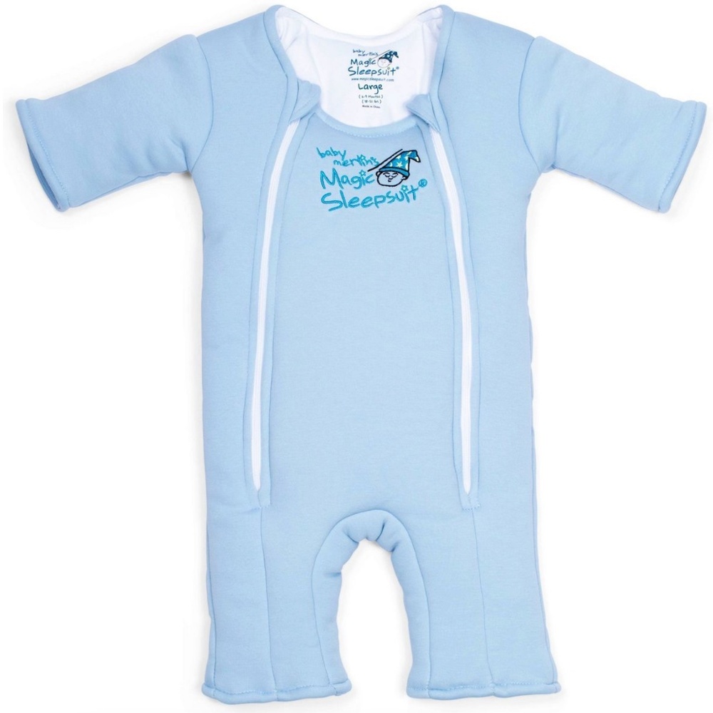 Baby Merlin's Magic Sleepsuit - Blue